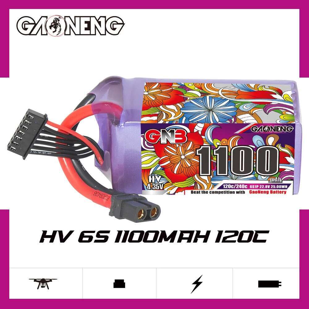 2Pcs GNB 6S Lipo Battery 22.8V - Drone Battery 6S incelemesi ve fiyatı