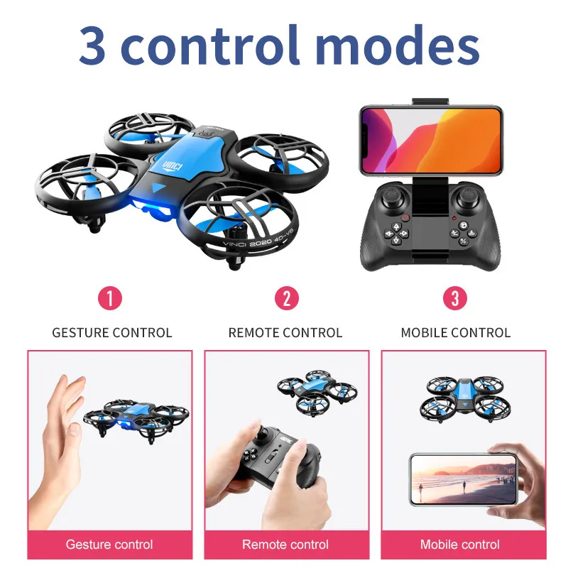 V8 New Mini Drone 4K Professio - Drone Battery Box incelemesi ve fiyatı