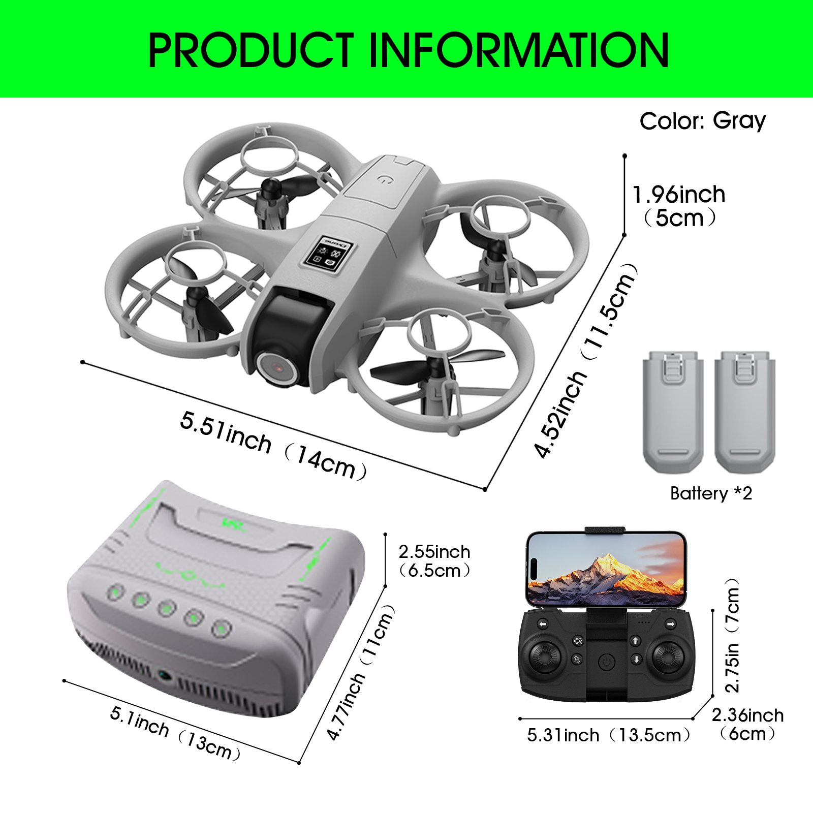 Mini Drone That Is Easy For Be - Drone Battery Case incelemesi ve fiyatı