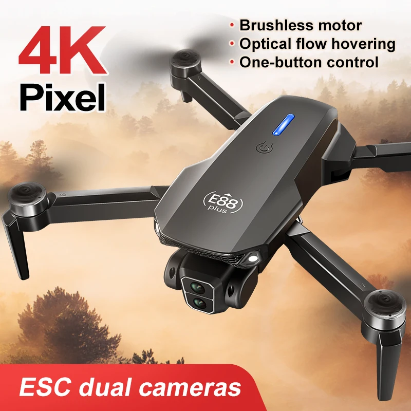 New E88 Plus Quadcopter Drone: - Drone Battery Case incelemesi ve fiyatı