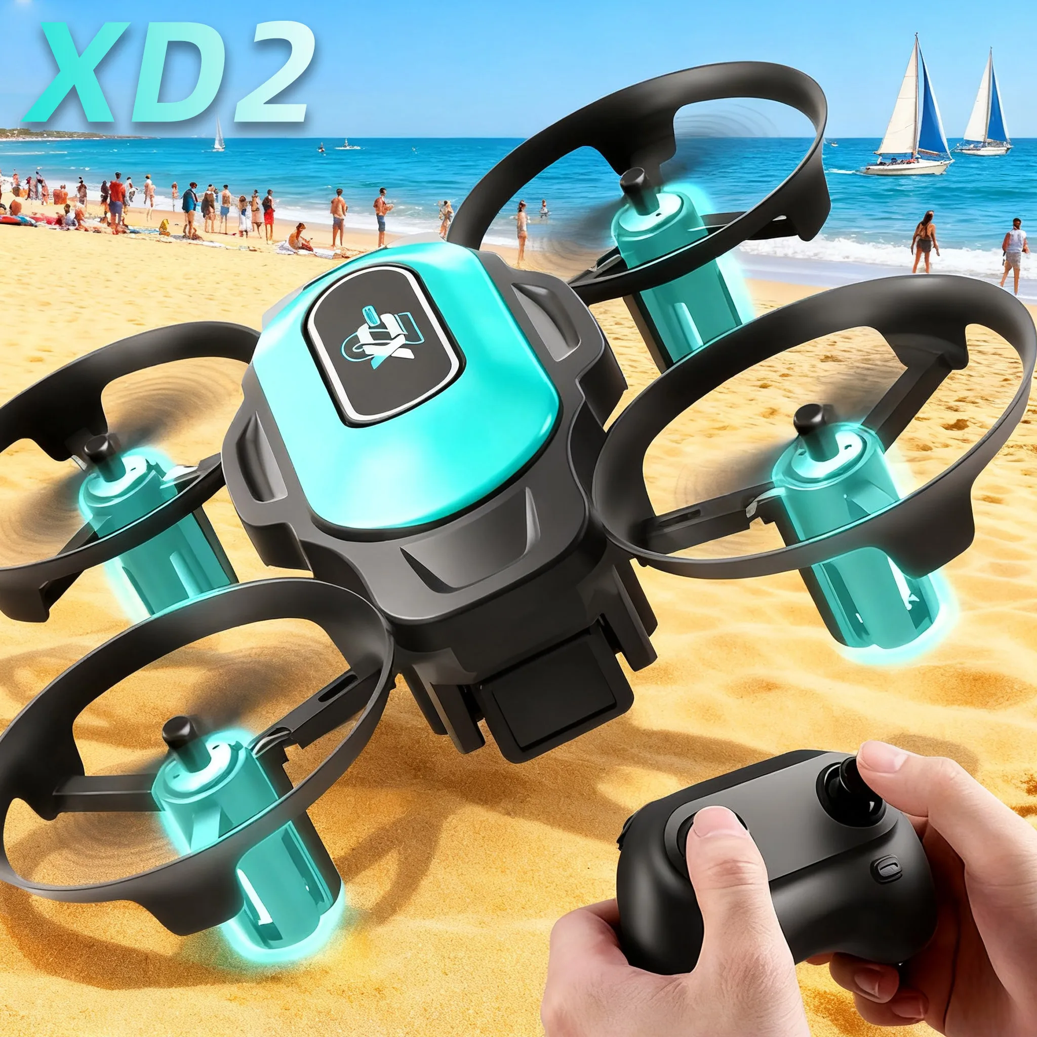 XD2 Mini Drone, 360° Stunt Fli - Drone Battery Case incelemesi ve fiyatı