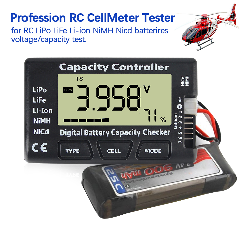 For Li-ion LiFe Nimh Nicd Lipo - Drone Battery Voltage Checker incelemesi ve fiyatı