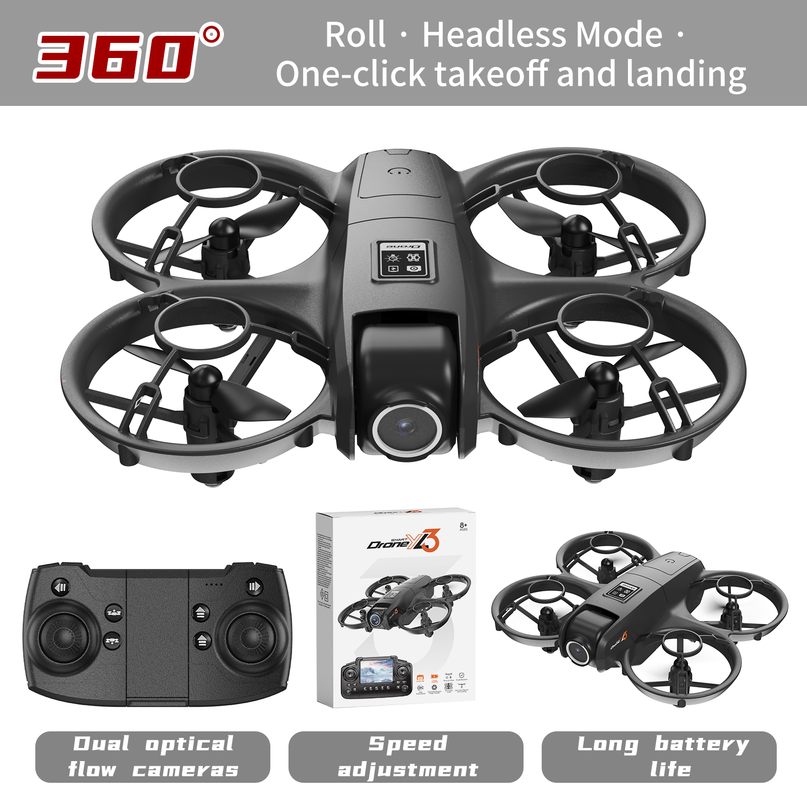 YL3 Remote-Controlled Drone wi - Drone Battery Case incelemesi ve fiyatı