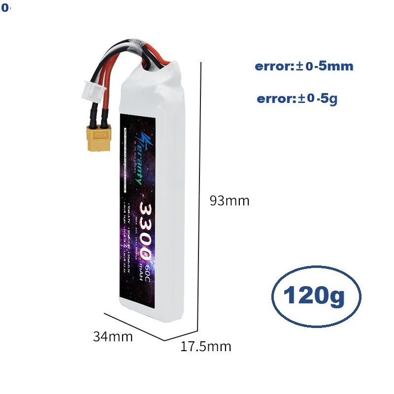 2S 7.4V LiPo Battery 3300mAh 6 - Drone Battery Connector incelemesi ve fiyatı