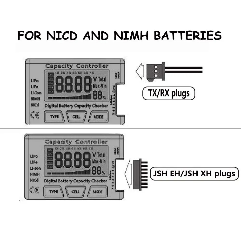 Battery Capacity Checker Digit - Drone Battery Voltage Checker incelemesi ve fiyatı