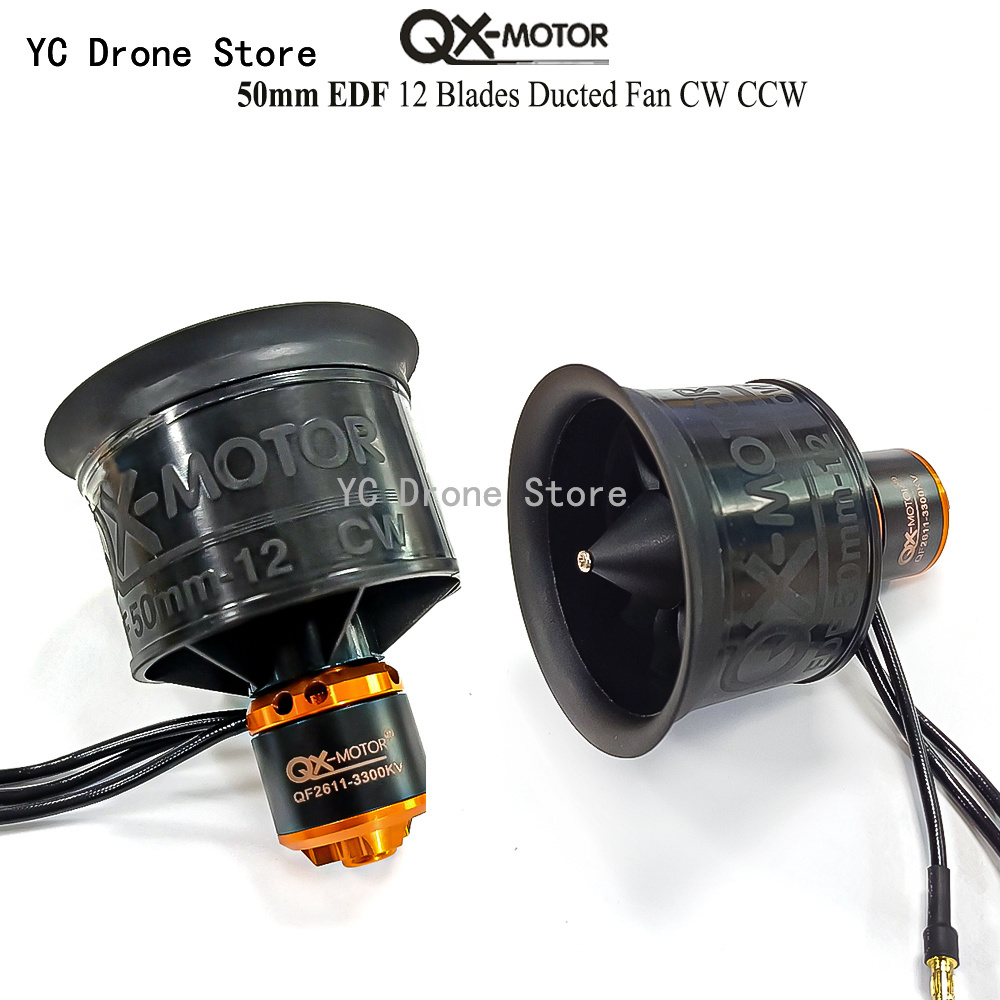 QX-MOTOR 50mm EDF QF2611 12-Bl - Drone Battery 3S incelemesi ve fiyatı