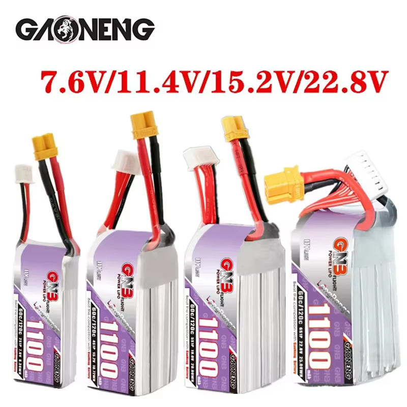GNB 1100mAh 2S 3S 4S 6S 60C/12 - Drone Battery 6S incelemesi ve fiyatı