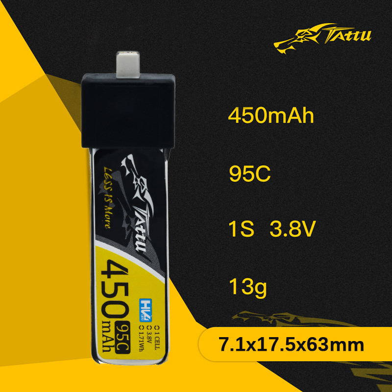 3Pcs NEW TATTU 450/500/550mAh  - Drone Battery 3S incelemesi ve fiyatı