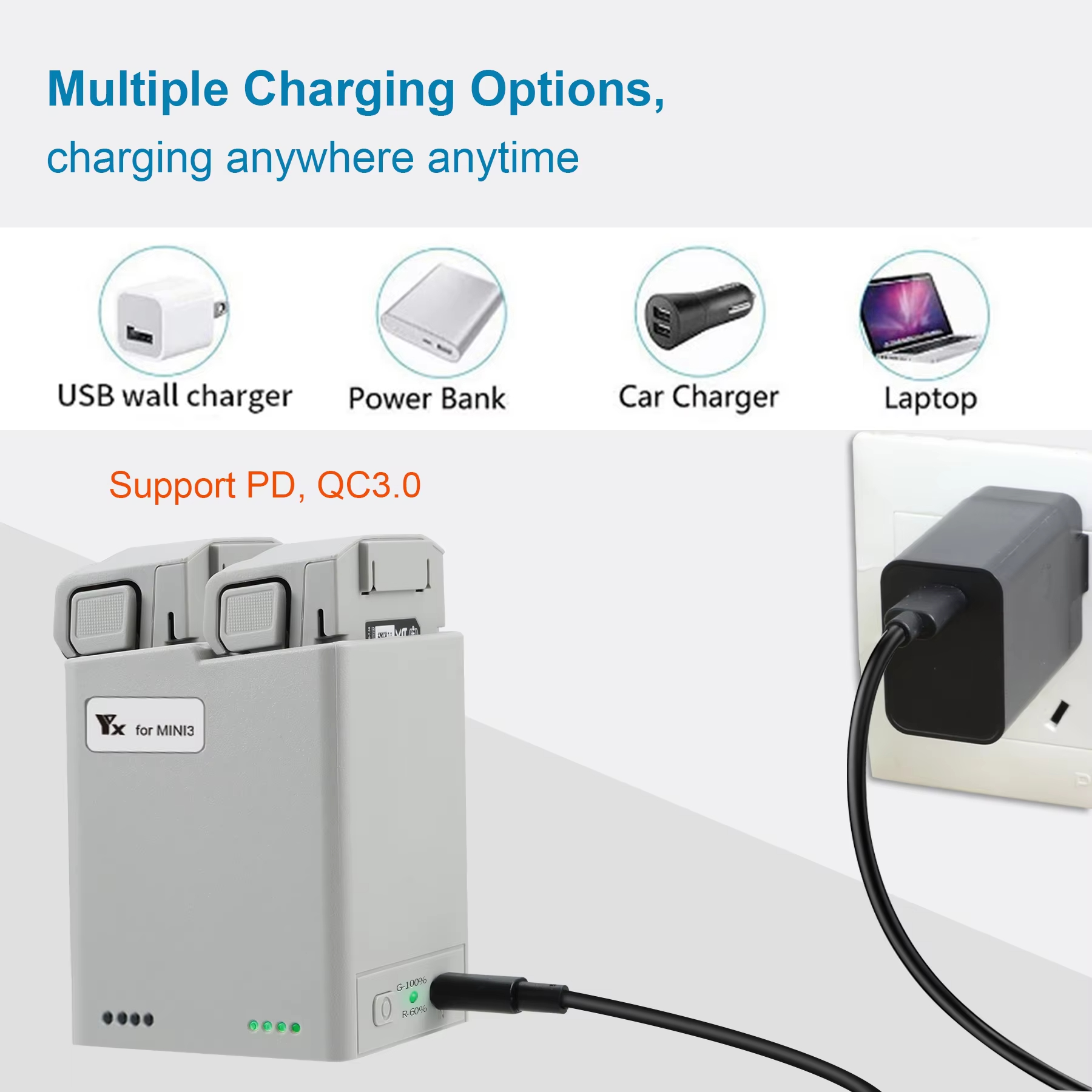 For DJI Mini 3Pro/4Pro Battery - Drone Battery Balance Charger incelemesi ve fiyatı