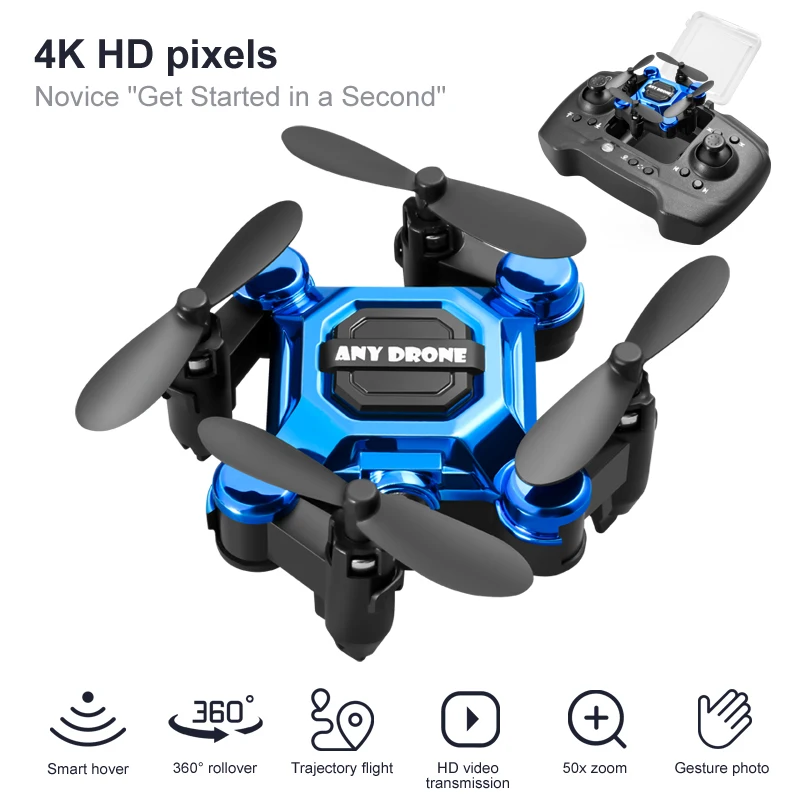 4K Camera HD RC Drone Fold Rem - Drone Battery Smart incelemesi ve fiyatı
