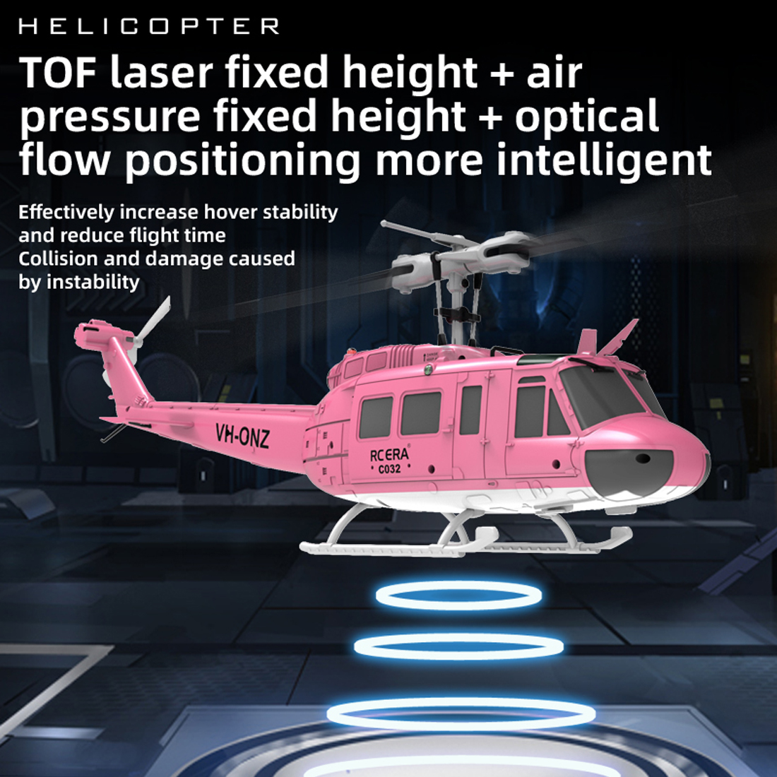 C032 6CH Brushless RC Helicopt - Drone Battery Alarm incelemesi ve fiyatı